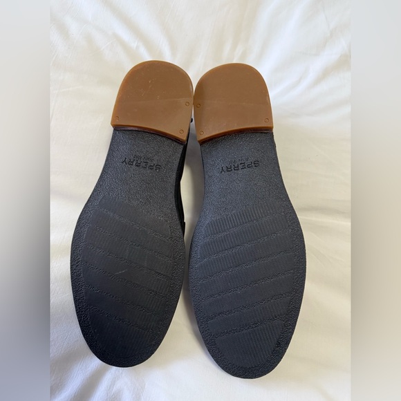 Sperry | Women's 8.5 | Seaport Two Tone Black Tan Penny Loafers STS88971 EUC - Picture 7 of 8